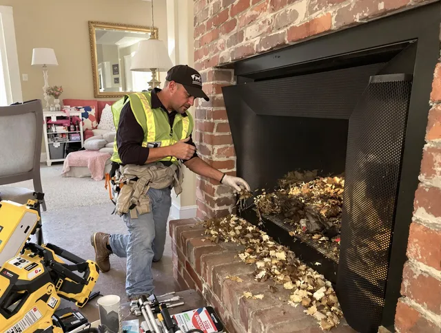 Safe screening installation by Hanover Chimney Sweep in Hanover, MA